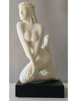 Statue en résine 15 x 30 x 1 cm. "Tahiti"