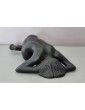 Sculpture bronze 26 x 15 x 8 cm. "Ariane"